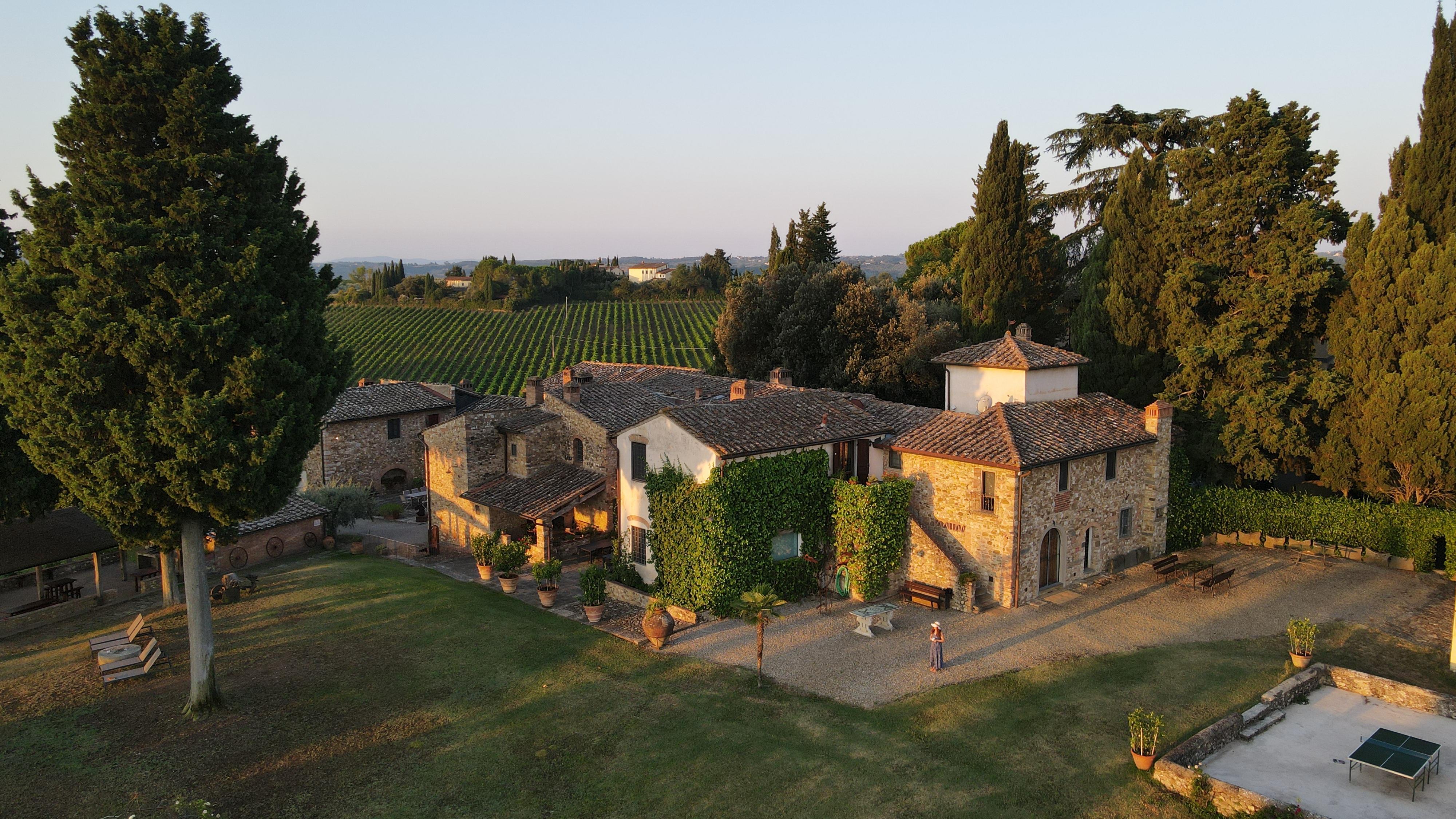 Fattoria La Loggia Villa San Casciano in Val di Pesa Dış mekan fotoğraf